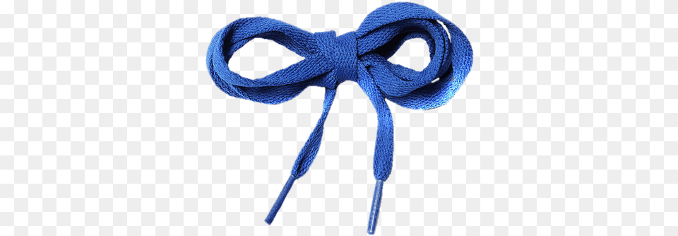 Blue Shoe Laces Tied In A Bow Pair Of Shoe Laces, Accessories, Formal Wear, Tie, Knot Png Image