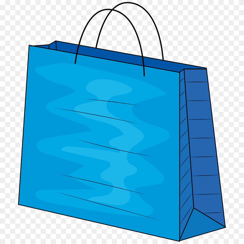 Blue Shopping Bag Clipart, Shopping Bag, Accessories, Handbag Free Png Download