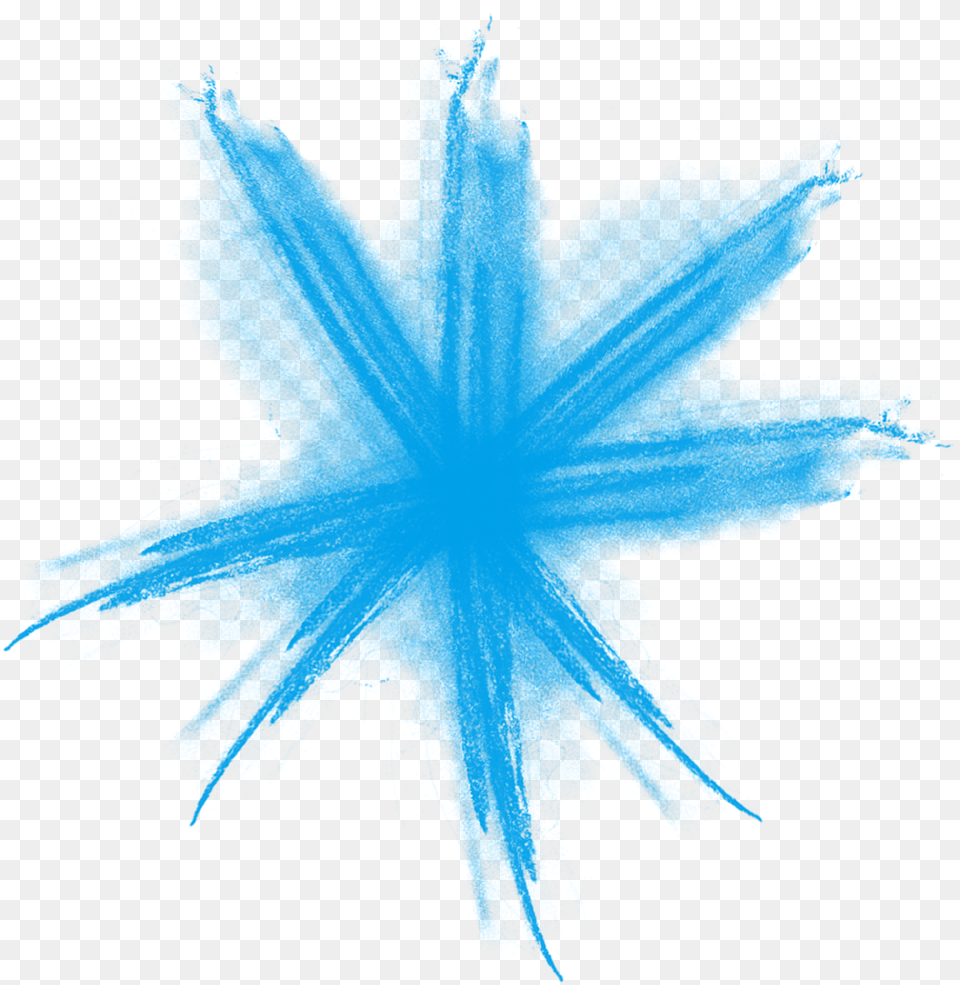 Blue Sidewalk Line Lines Star Chalk Drawing, Leaf, Plant, Art, Graphics Free Png Download