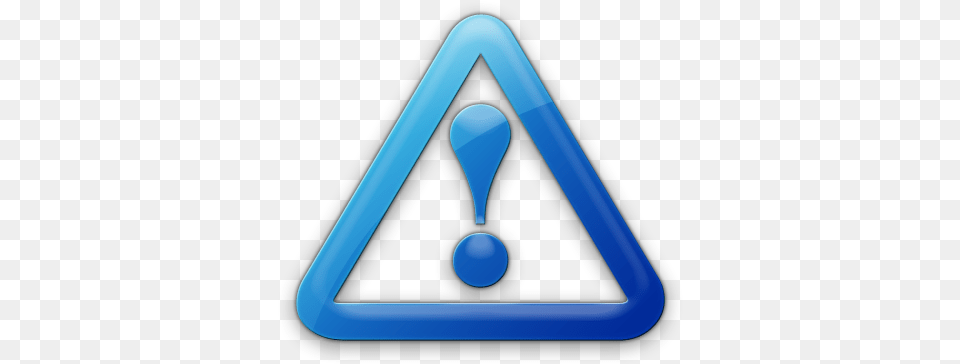 Blue Sign, Triangle, Symbol Png