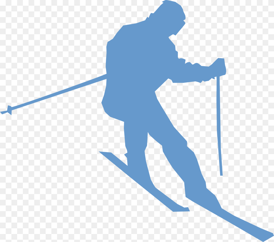 Blue Ski Sports Svg Clip Arts Transparent Ski Clipart, Outdoors, Nature, Snow, Skiing Png