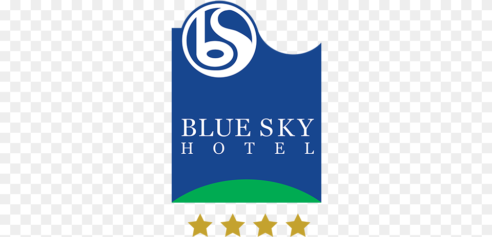 Blue Sky 4 Star Hotel Logo Blue Sky Hotel, Book, Publication, Person Png Image