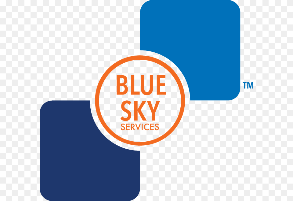 Blue Sky Services Llc Identity Logo On Behance Free Png