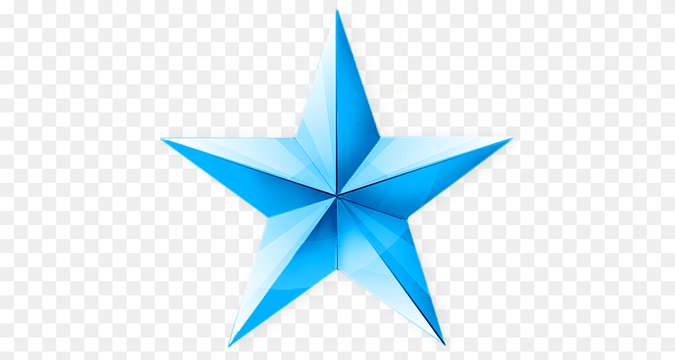 Blue Sky Star Clipart Icon, Star Symbol, Symbol, Appliance, Ceiling Fan Free Png