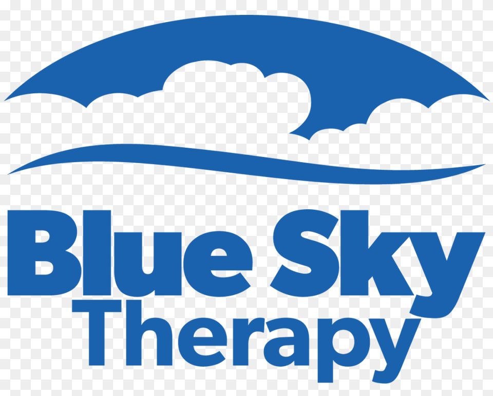 Blue Sky Therapy Logo Blue Blue Sky Therapy, Clothing, Hat, Water, Swimming Png
