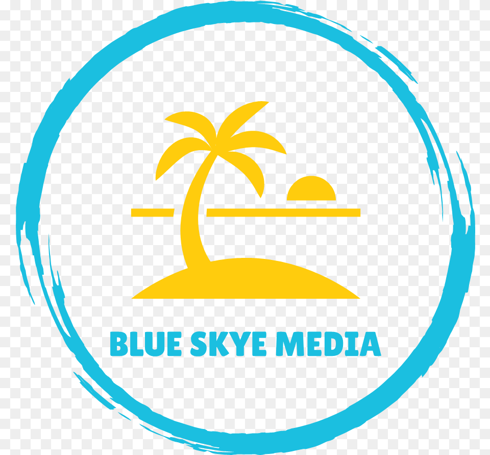 Blue Skye Media Logo Transparent Circle, Food, Fruit, Plant, Produce Free Png