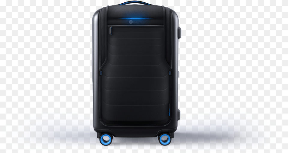 Blue Smart Carry Image Hubless Wheel Luggage, Baggage, Electronics, Mobile Phone, Phone Png