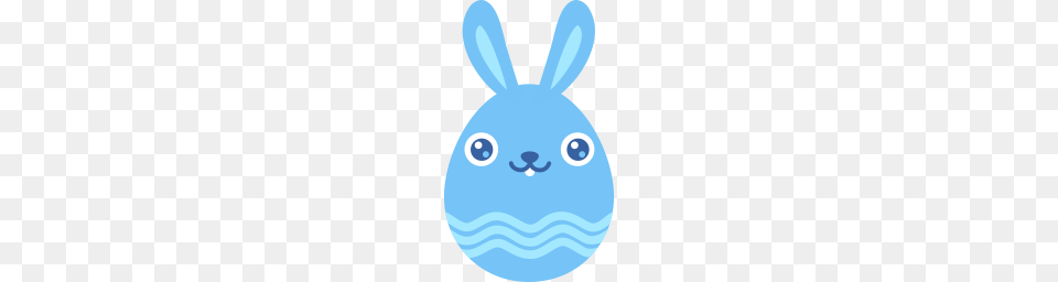 Blue Smile Icon Easter Egg Bunny Iconset, Food, Baby, Face, Head Free Png