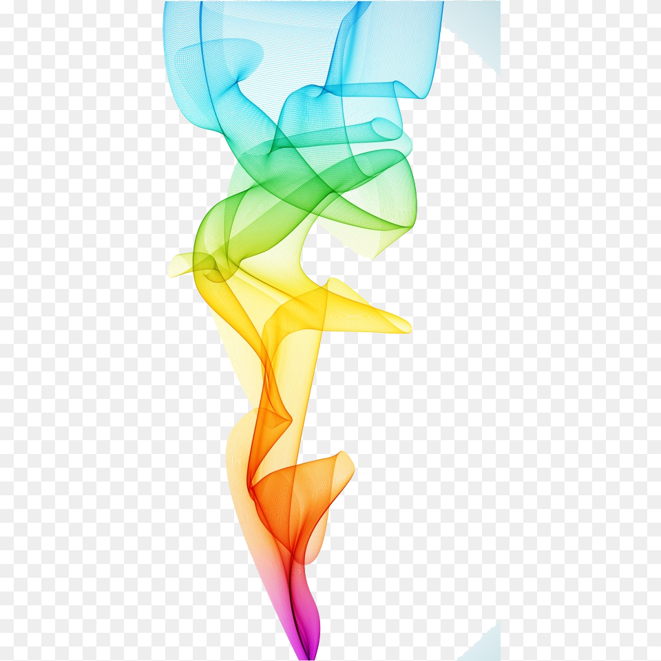 Blue Smoke, Art, Graphics, Adult, Female Free Png Download