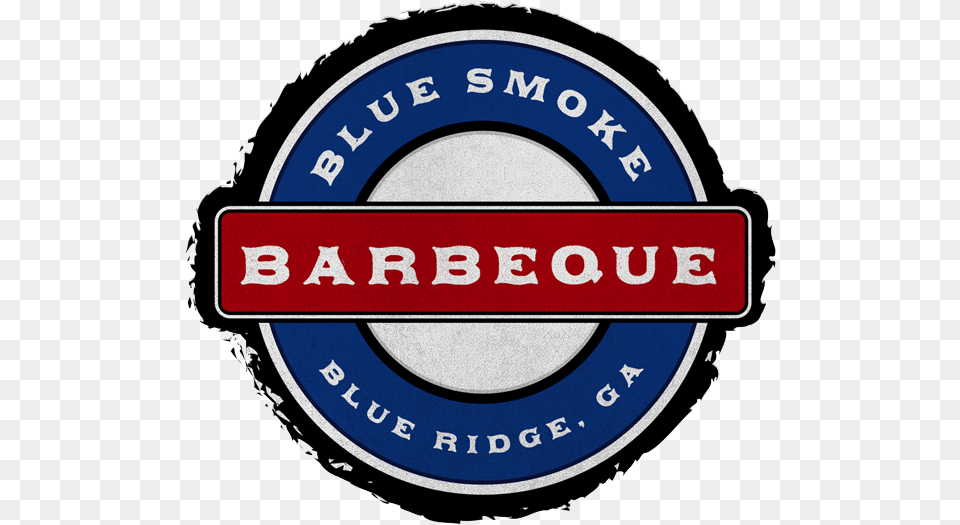 Blue Smoke Barbeque Bbq Restaurant In Blue Ridge Georgia Label, Logo, Architecture, Building, Emblem Free Transparent Png