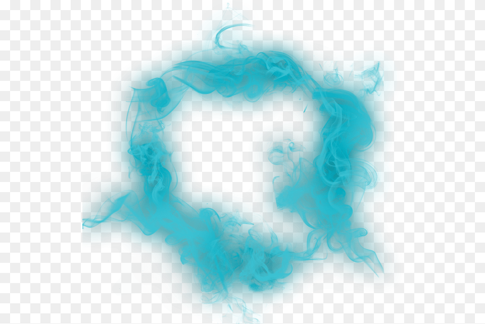 Blue Smoke Effects Spread Ps, Turquoise, Accessories, Adult, Male Png