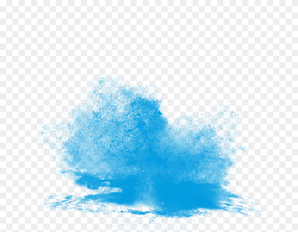 Blue Smoke Holi Blue Color, Water, Powder, Nature, Outdoors Png