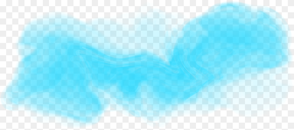 Blue Smoke Smoke Transparent Blue, Ice, Outdoors, Nature, Turquoise Png Image