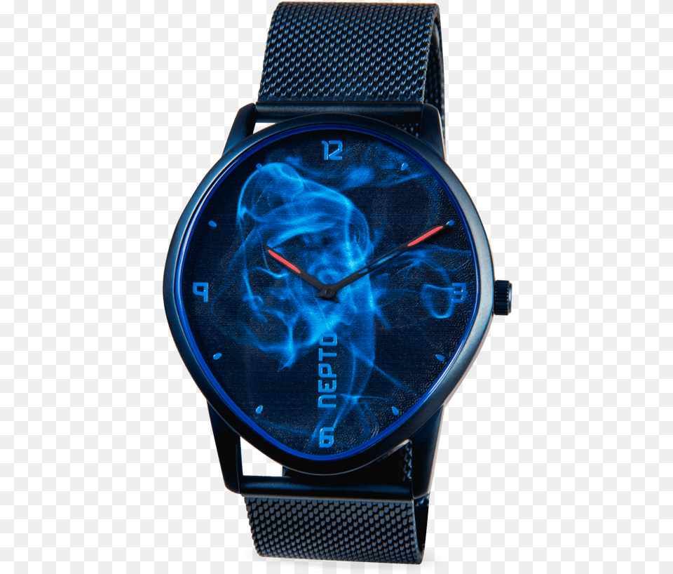 Blue Smoke Watch Strap, Arm, Body Part, Person, Wristwatch Png Image