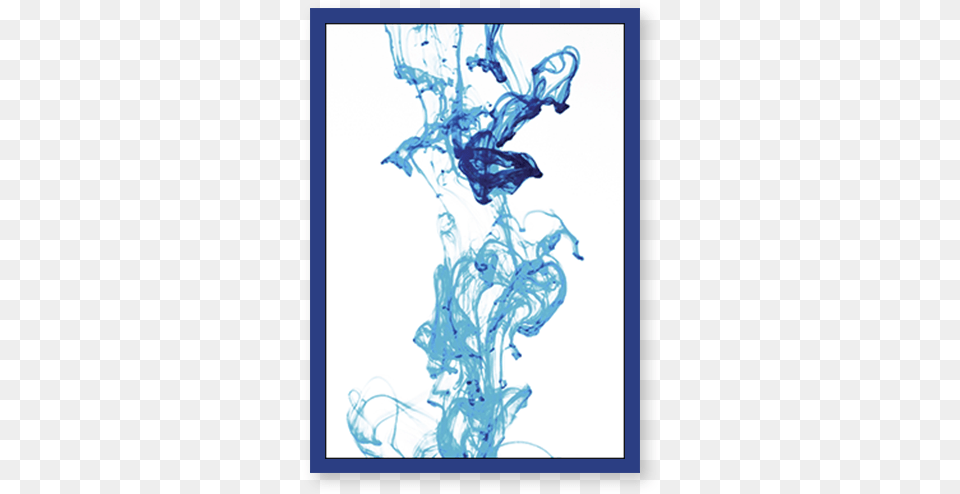 Blue Smokeb Illustration, Art, Graphics, Ice, Modern Art Png Image