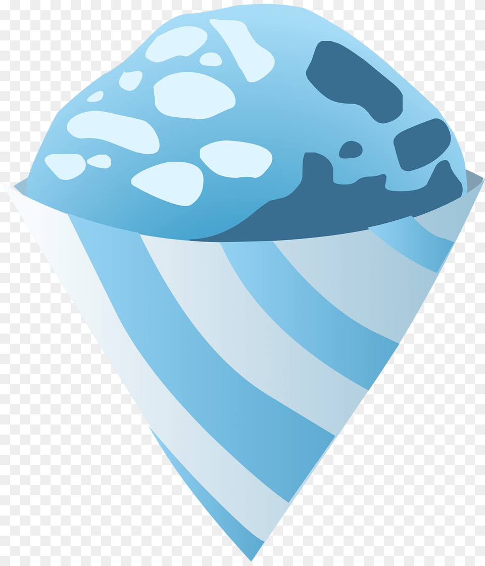 Blue Snow Cone Clipart, Ice, Outdoors, Nature, Cream Free Transparent Png