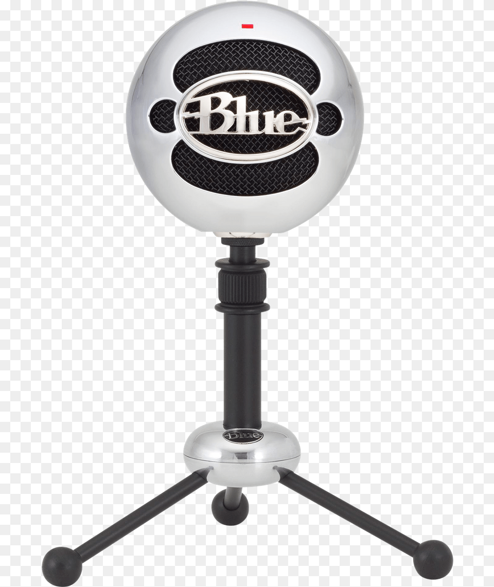 Blue Snowball Brushed Aluminum Blue Snowball Microphone, Electrical Device, Mace Club, Weapon Png Image