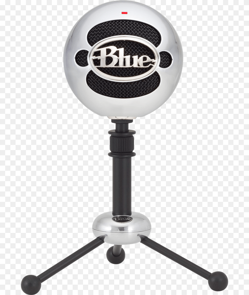 Blue Snowball Microphone Blue Snowball Brushed Aluminum, Electrical Device, Mace Club, Weapon Png