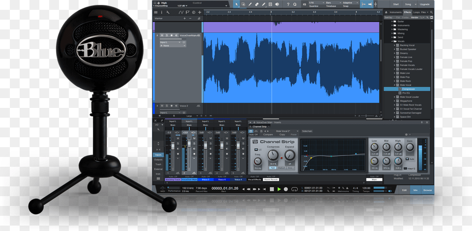 Blue Snowballstudio Blue Microphone Snowball Studio Png