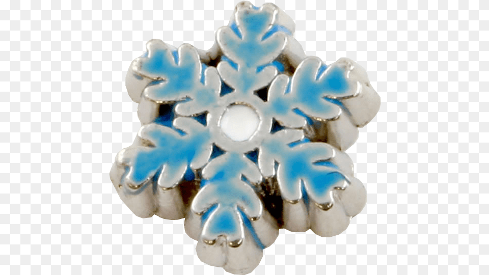 Blue Snowflake Charm Frangipani, Accessories, Jewelry, Nature, Outdoors Png