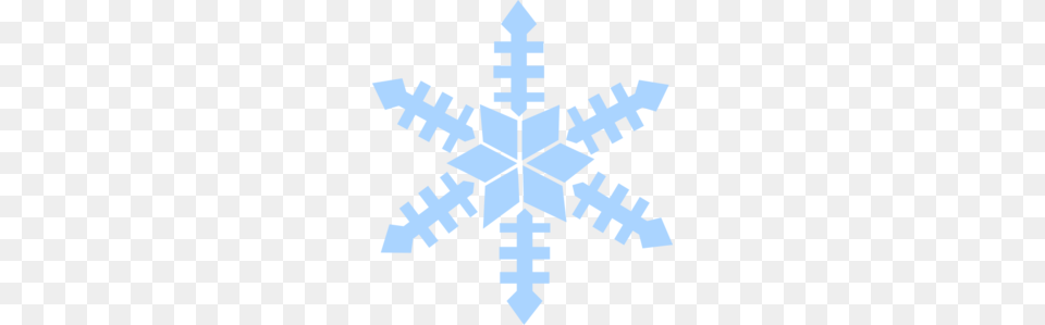 Blue Snowflake Clip Art, Nature, Outdoors, Snow Free Png