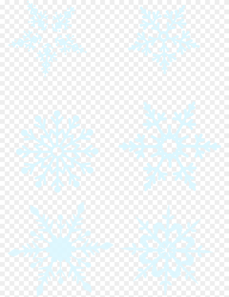 Blue Snowflakes Winter Commercial Elements And Snowflake, Nature, Outdoors, Snow, Festival Png Image