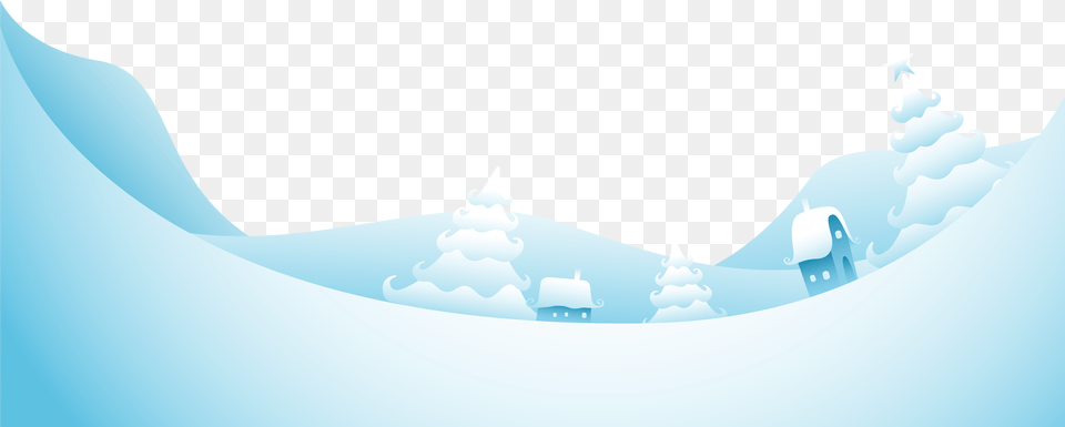 Blue Snowy Ground Clipart Image Ice Ground Clipart, Nature, Outdoors, Animal, Fish Free Png Download