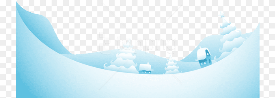 Blue Snowy Ground Snowy Ground Clip Art, Ice, Nature, Outdoors Free Png