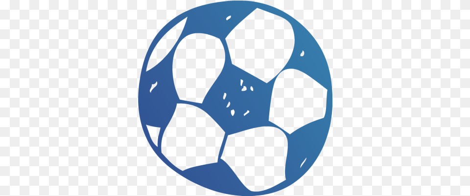 Blue Soccer Ball Clipart Panda Clipart Soccer Football Silhouette, Soccer Ball, Sport, Person Free Png
