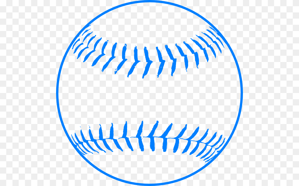 Blue Softball Clip Art At Clker Blue Baseball Clipart, Sport, Ball, Baseball (ball) Png Image