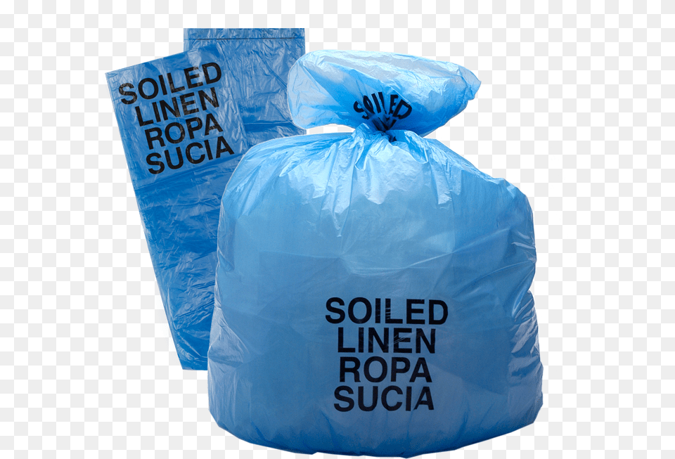 Blue Soiled Linen Bags, Bag, Plastic, Plastic Bag, Accessories Free Transparent Png