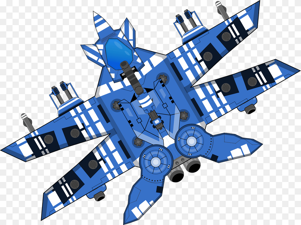 Blue Spaceship Clipart, Aircraft, Transportation, Vehicle, Rocket Png