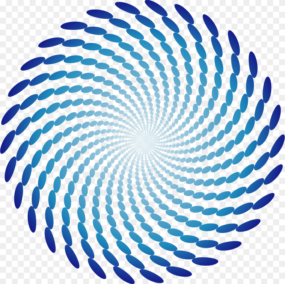 Blue Spiral Clipart, Pattern, Accessories, Fractal, Ornament Free Png Download