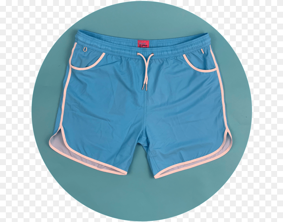 Blue Splash Board Short, Clothing, Shorts, Swimming Trunks, Diaper Free Transparent Png