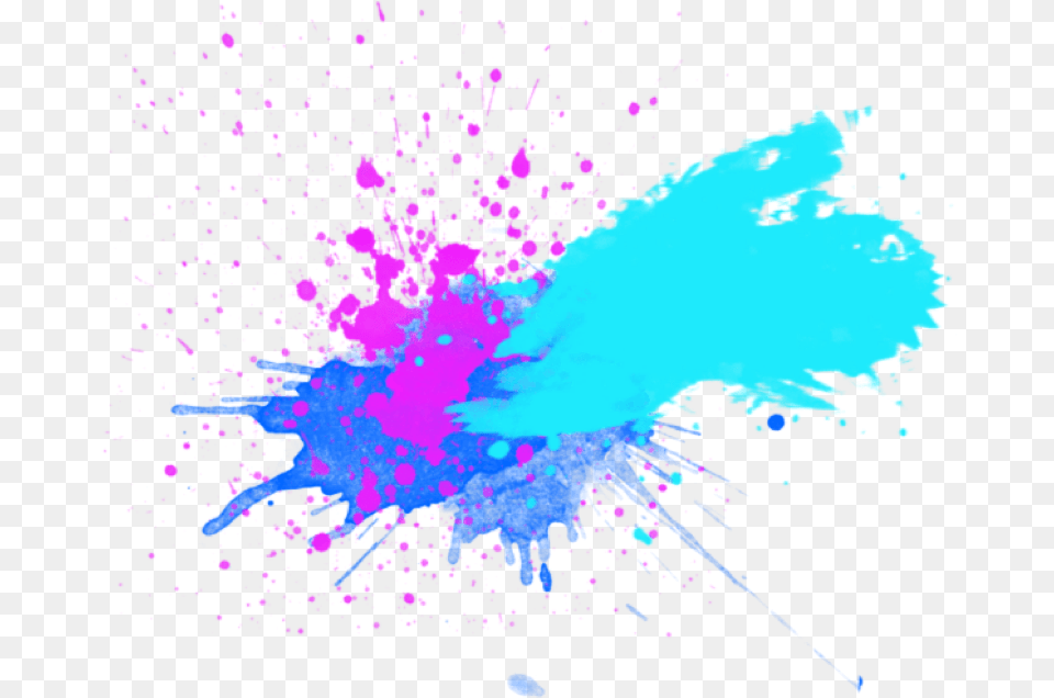 Blue Splash Colorsplash Paint Color Colorful Graphic Design, Art, Graphics, Purple, Light Png