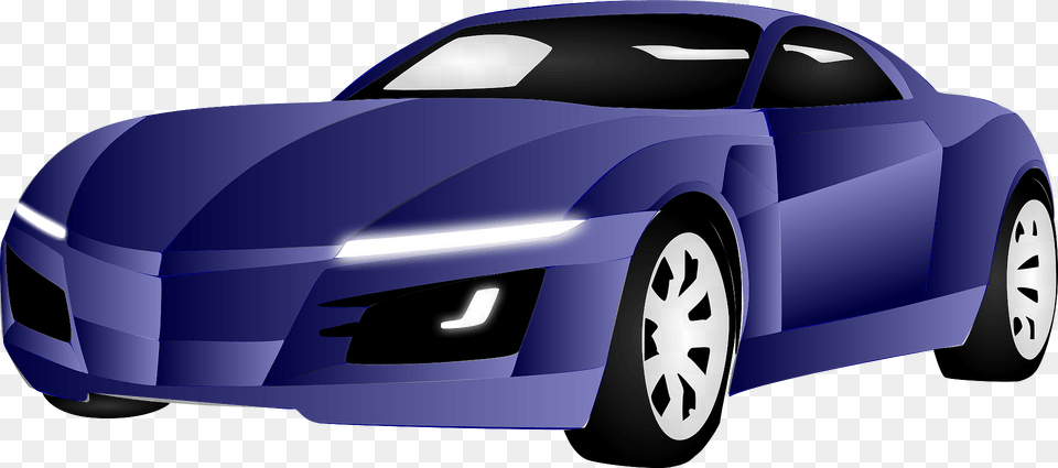 Blue Sports Car Clipart, Coupe, Sports Car, Transportation, Vehicle Free Png Download