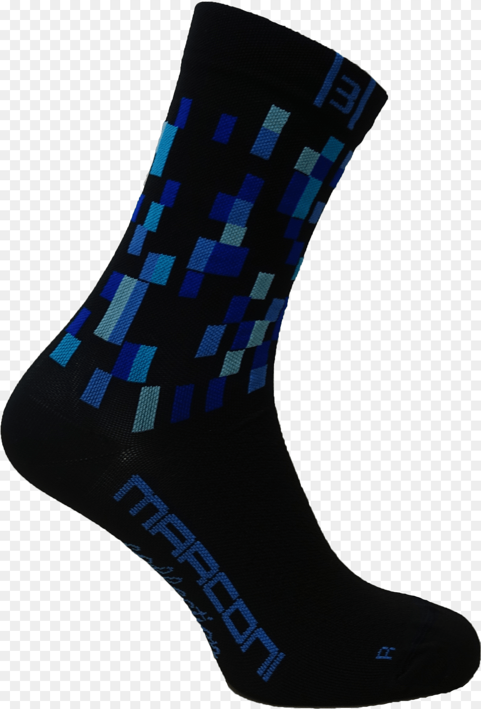 Blue Square Sock, Clothing, Hosiery, Footwear, Shoe Free Png