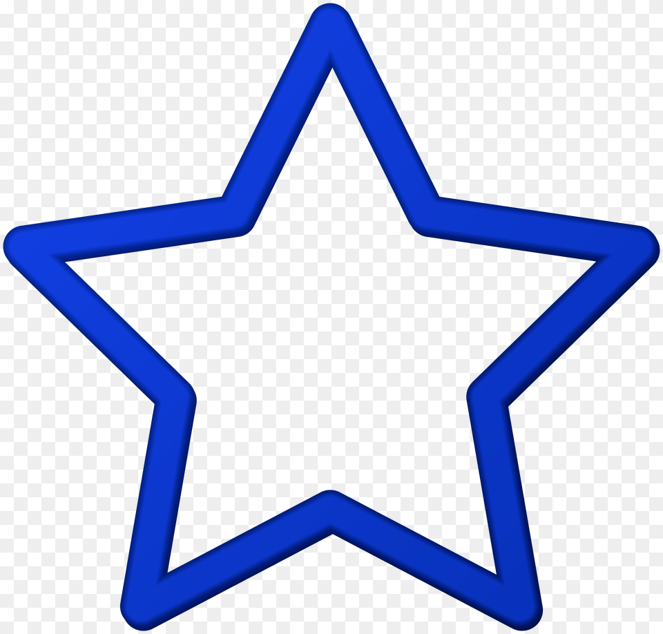 Blue Star Border Frame Clip, Star Symbol, Symbol, First Aid Free Png
