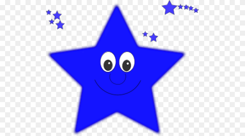 Blue Star Clip Art, Star Symbol, Symbol, Lighting, Nature Png Image