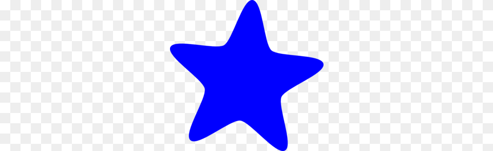 Blue Star Clip Art, Star Symbol, Symbol, Animal, Sea Life Png Image