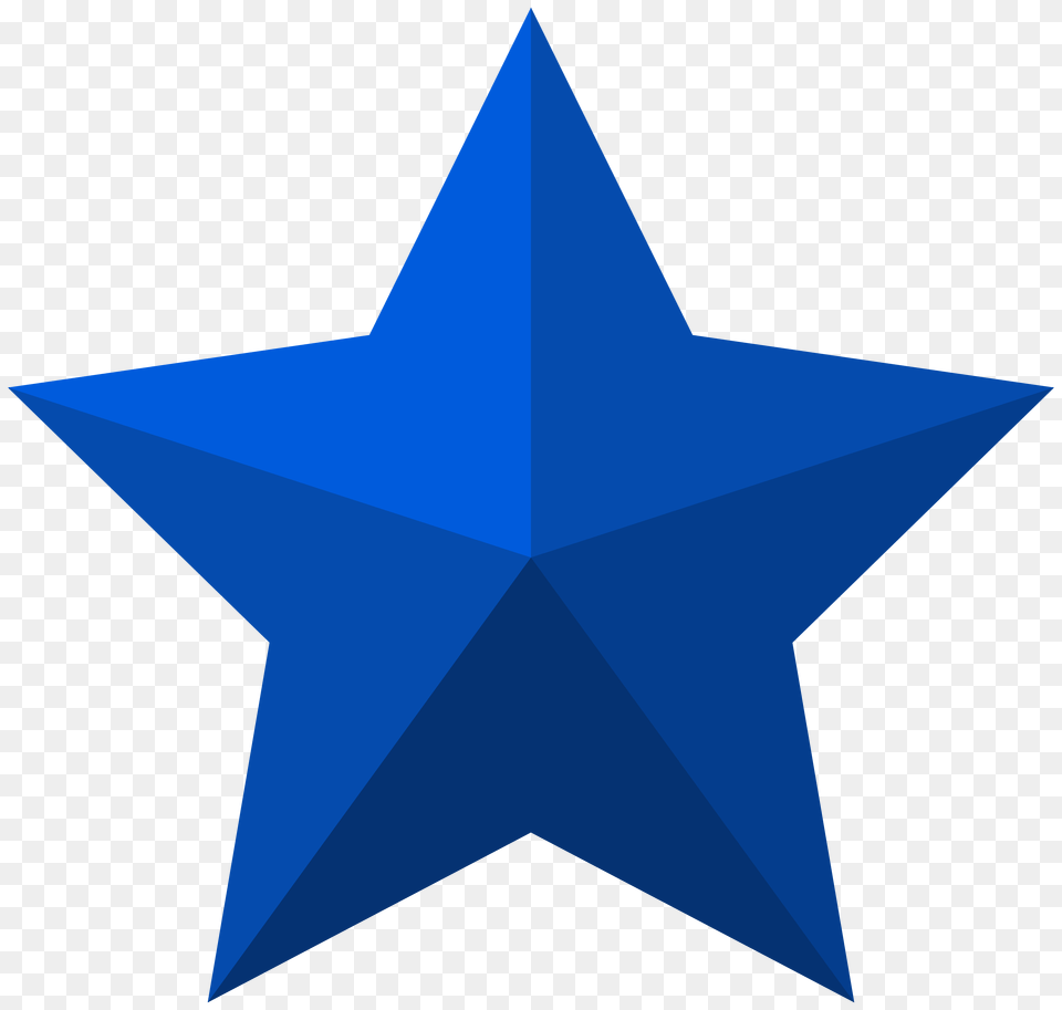 Blue Star Clip Art, Star Symbol, Symbol, Cross Png