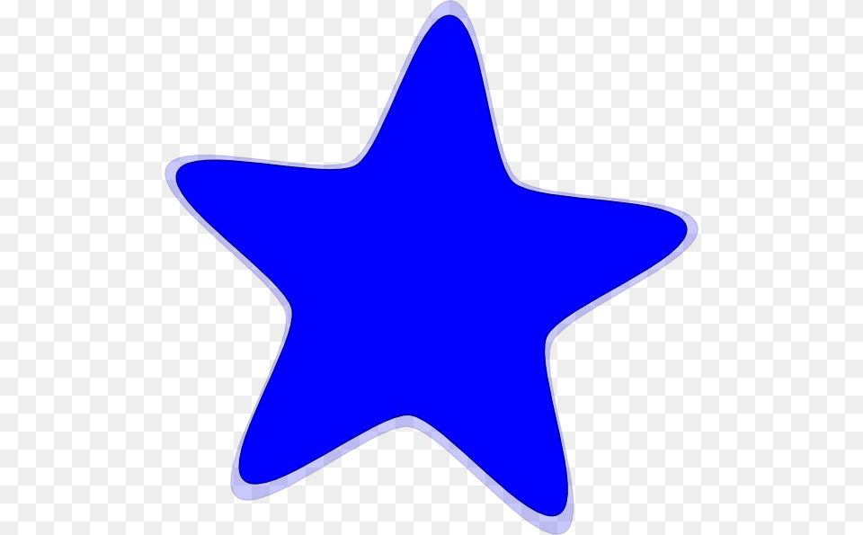 Blue Star Clip Art, Star Symbol, Symbol, Animal, Fish Png Image