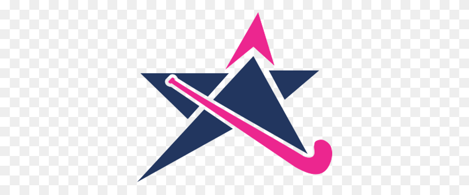 Blue Star Field Hockey Transparent, Symbol Free Png