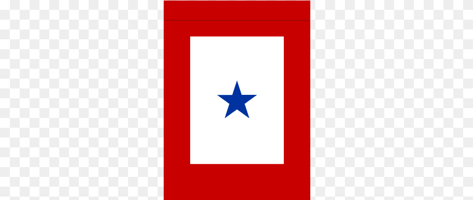 Blue Star Garden Flag Gold Star Flags, Star Symbol, Symbol, Mailbox Png