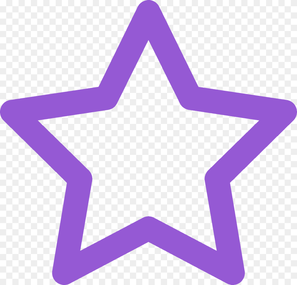 Blue Star Icon, Purple Png Image