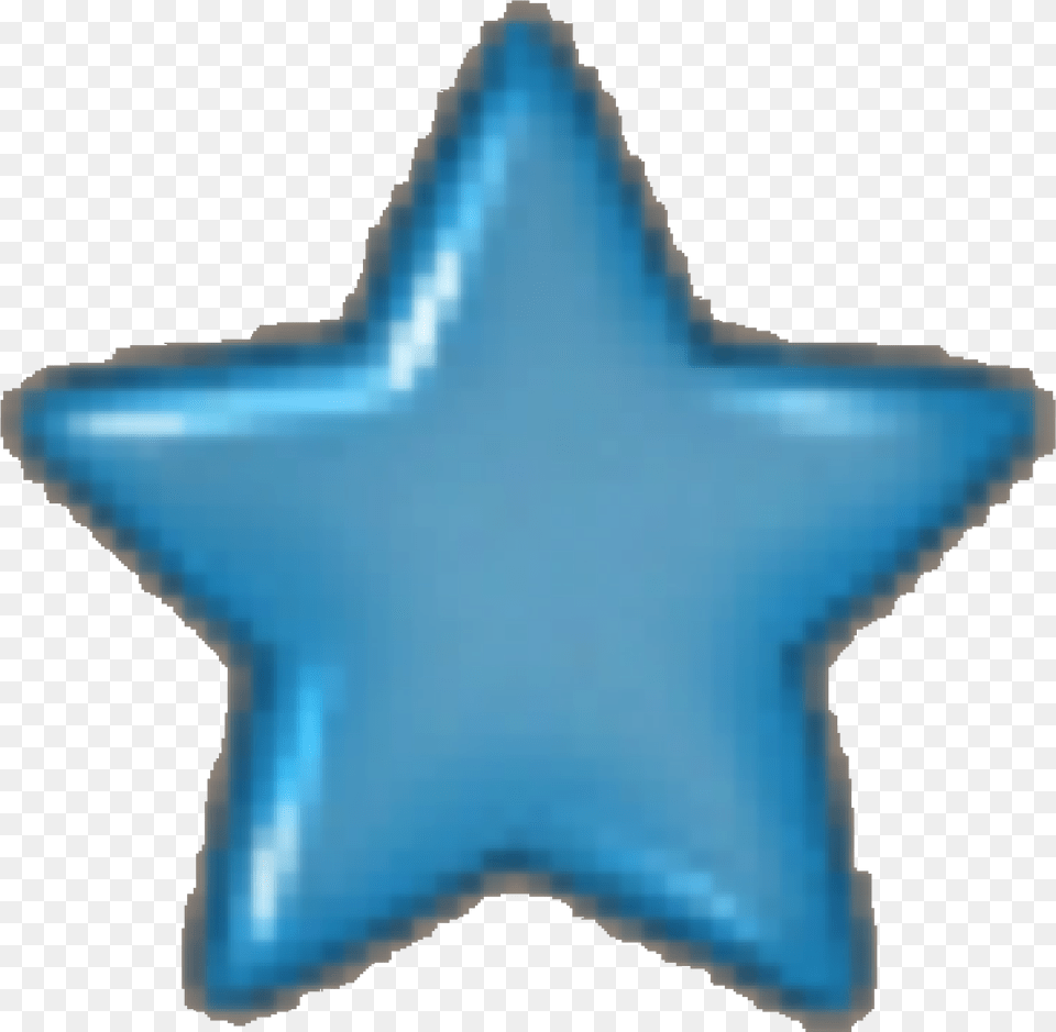 Blue Star Icon Balloon Image With No Balloon, Star Symbol, Symbol, Animal, Fish Free Png Download