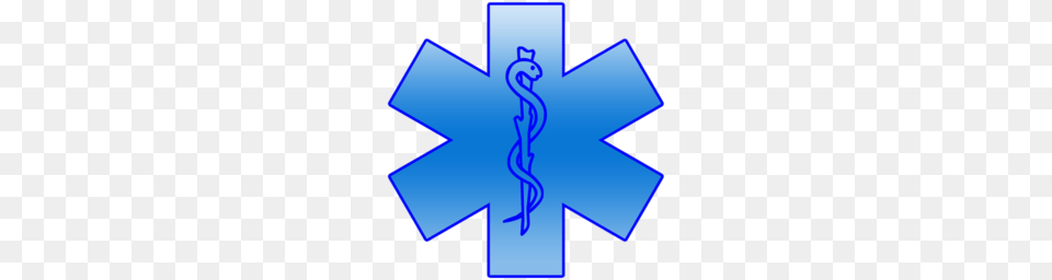 Blue Star Of Life Clipart Clipart Image, Light, Symbol Free Png Download