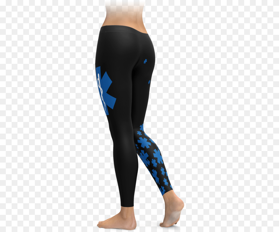 Blue Star Of Life Emt Leggings U2013 Brave New Look Halloween Leggings, Clothing, Hosiery, Tights, Adult Png