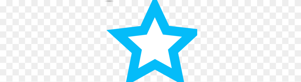 Blue Star Outline Clip Art, Star Symbol, Symbol Free Transparent Png