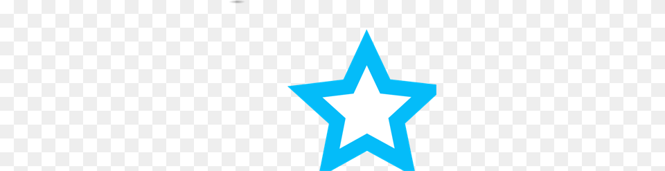 Blue Star Outline Clip Art For Web, Star Symbol, Symbol Png